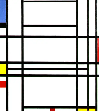 Composition No.10 Piet Mondrian